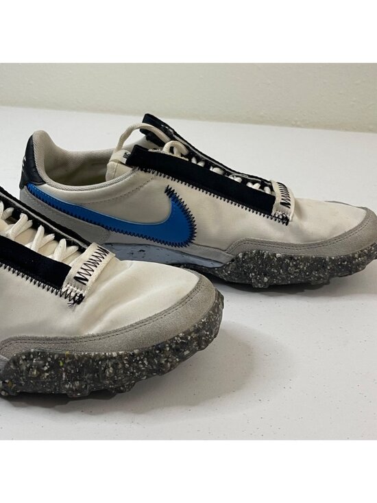 Nike Waffle Racer Crater Photon Dust Blue (Women's) - Picture 11 of 13